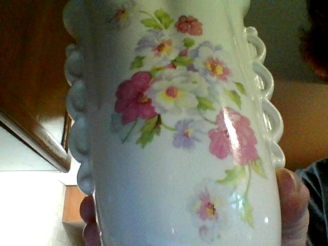Decorative porcelain vase or pitcher