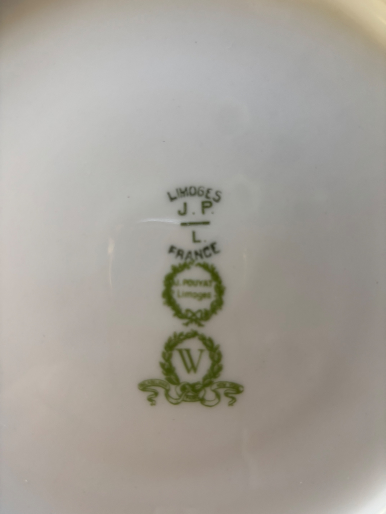 Limoges porcelain plate or dish