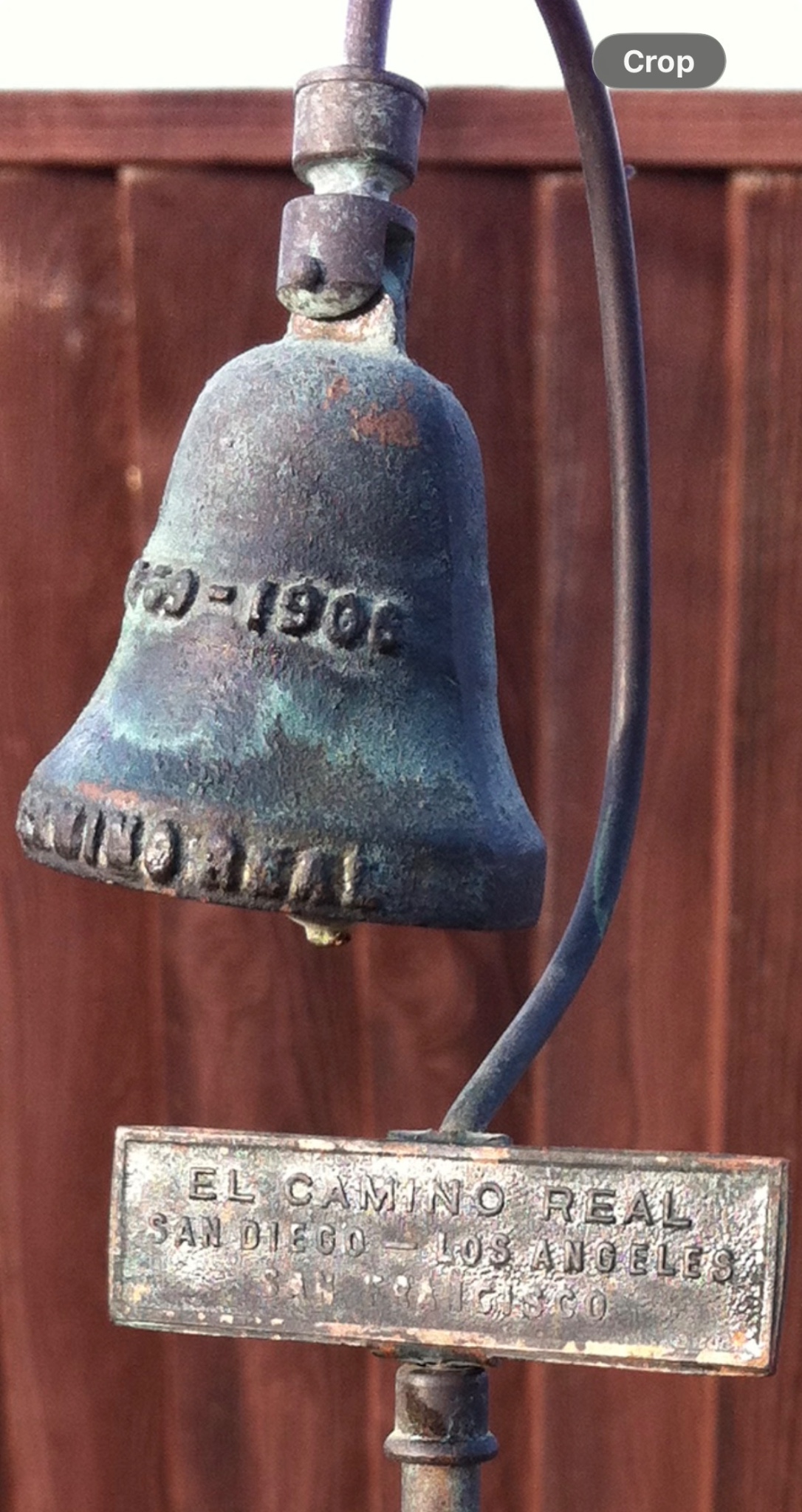 Cast metal hotel/casino bell or decorative service bell