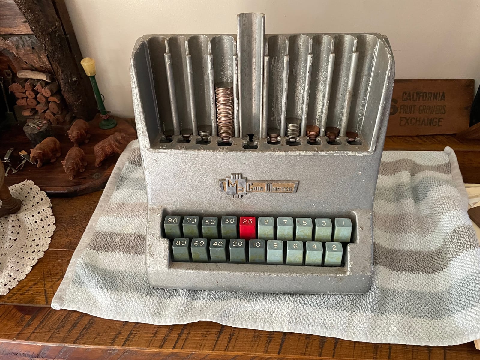 Coin Master coin sorter / coin counting machine