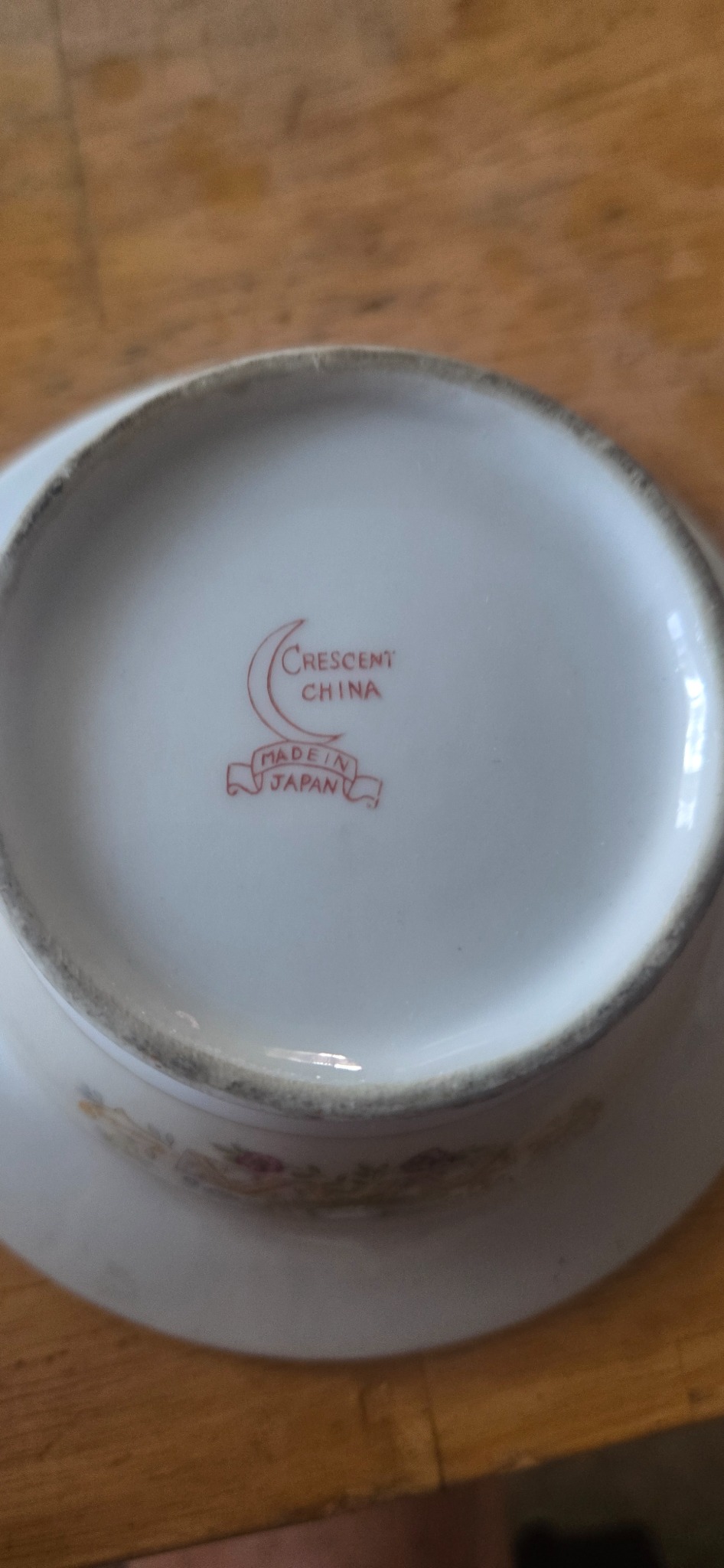 Crescent China porcelain bowl or serving dish