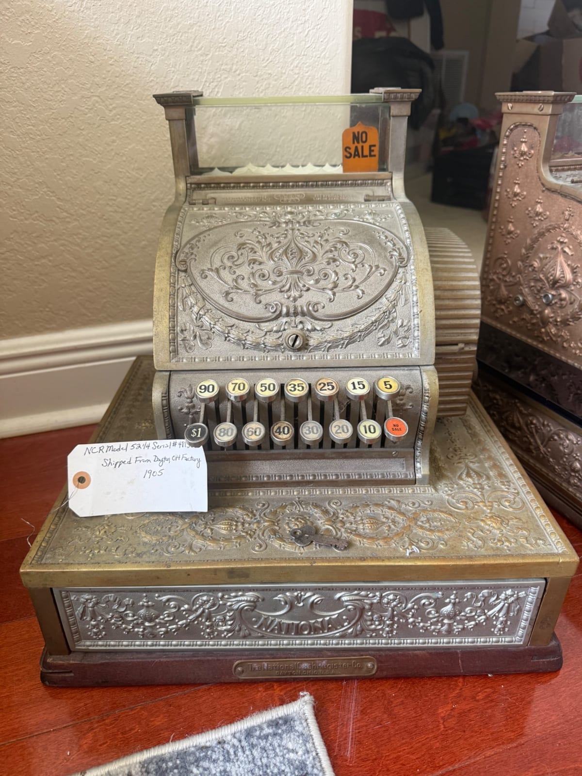 National Cash Register (NCR) Model 52/14 cash register