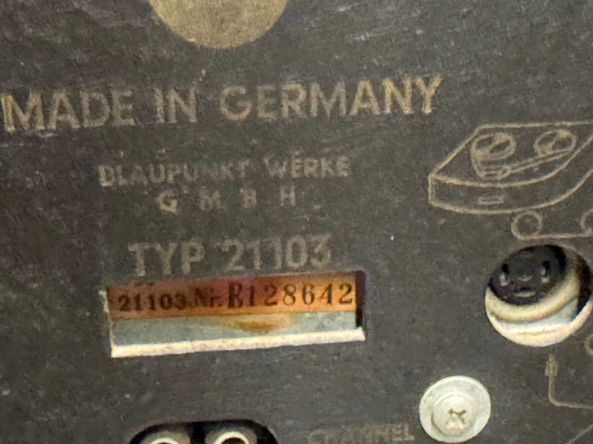 German-made electric clock movement or timepiece mechanism