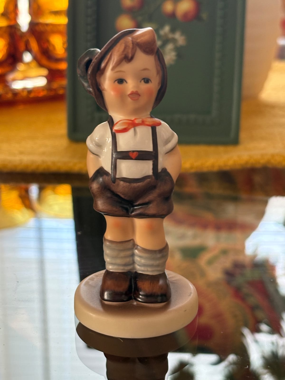 Decorative porcelain child figurine