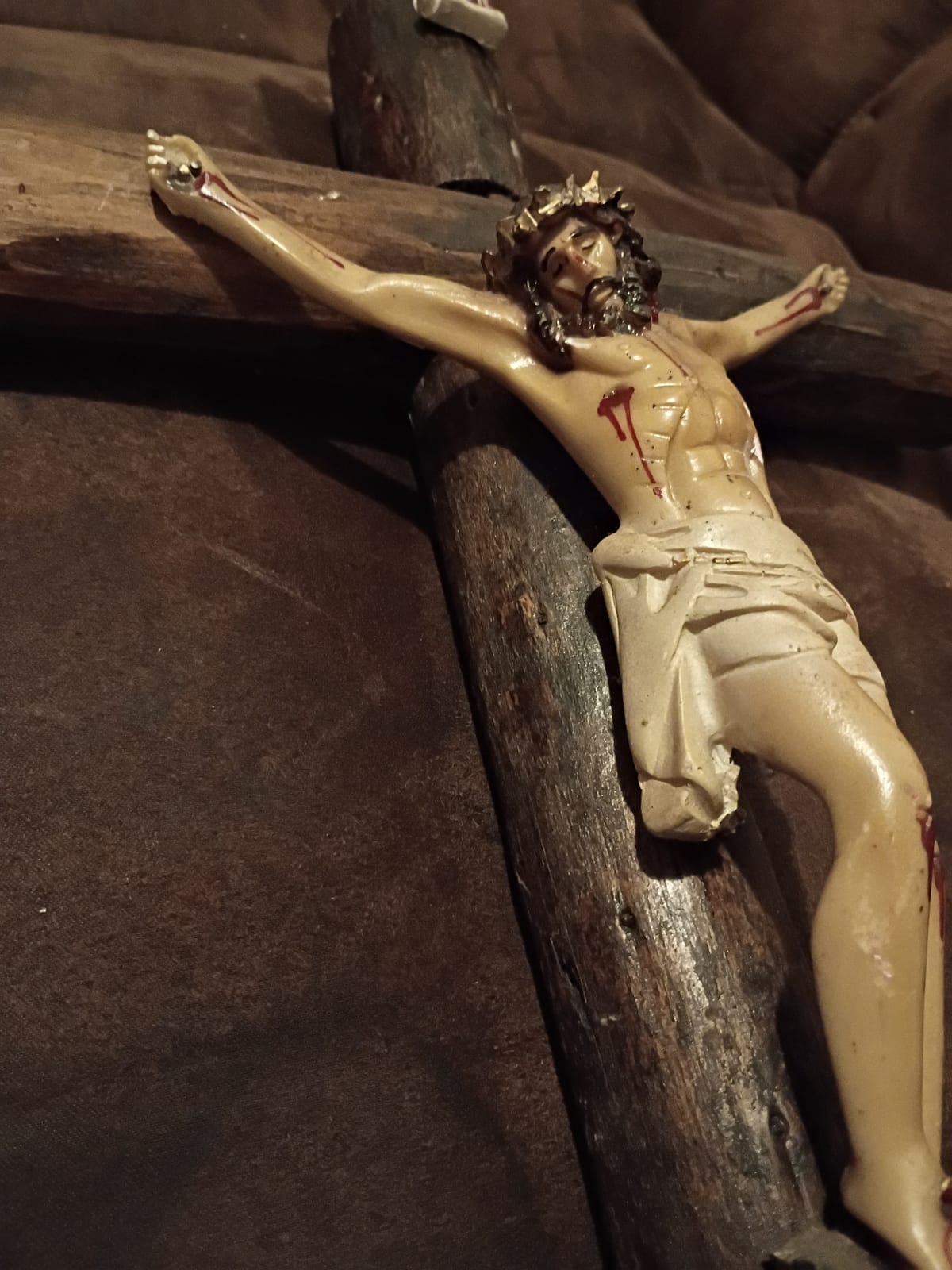 Crucifix corpus figure (Christ figure from a wall crucifix)