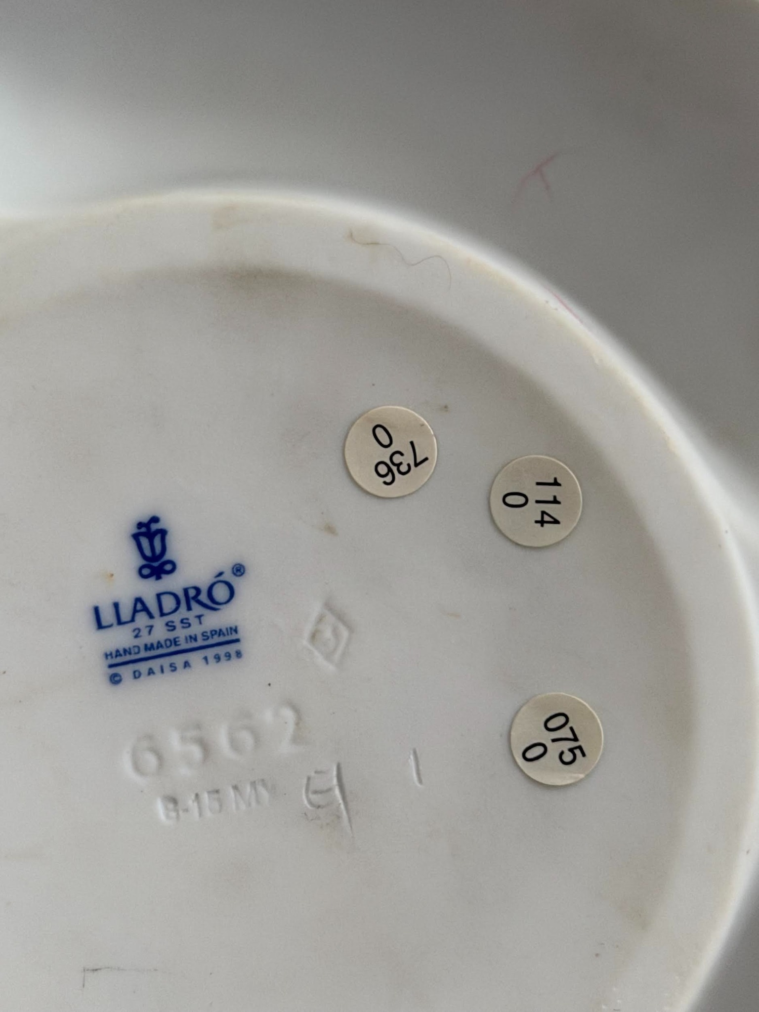 Lladró porcelain figurine (model 6502, likely a decorative character or animal figure)