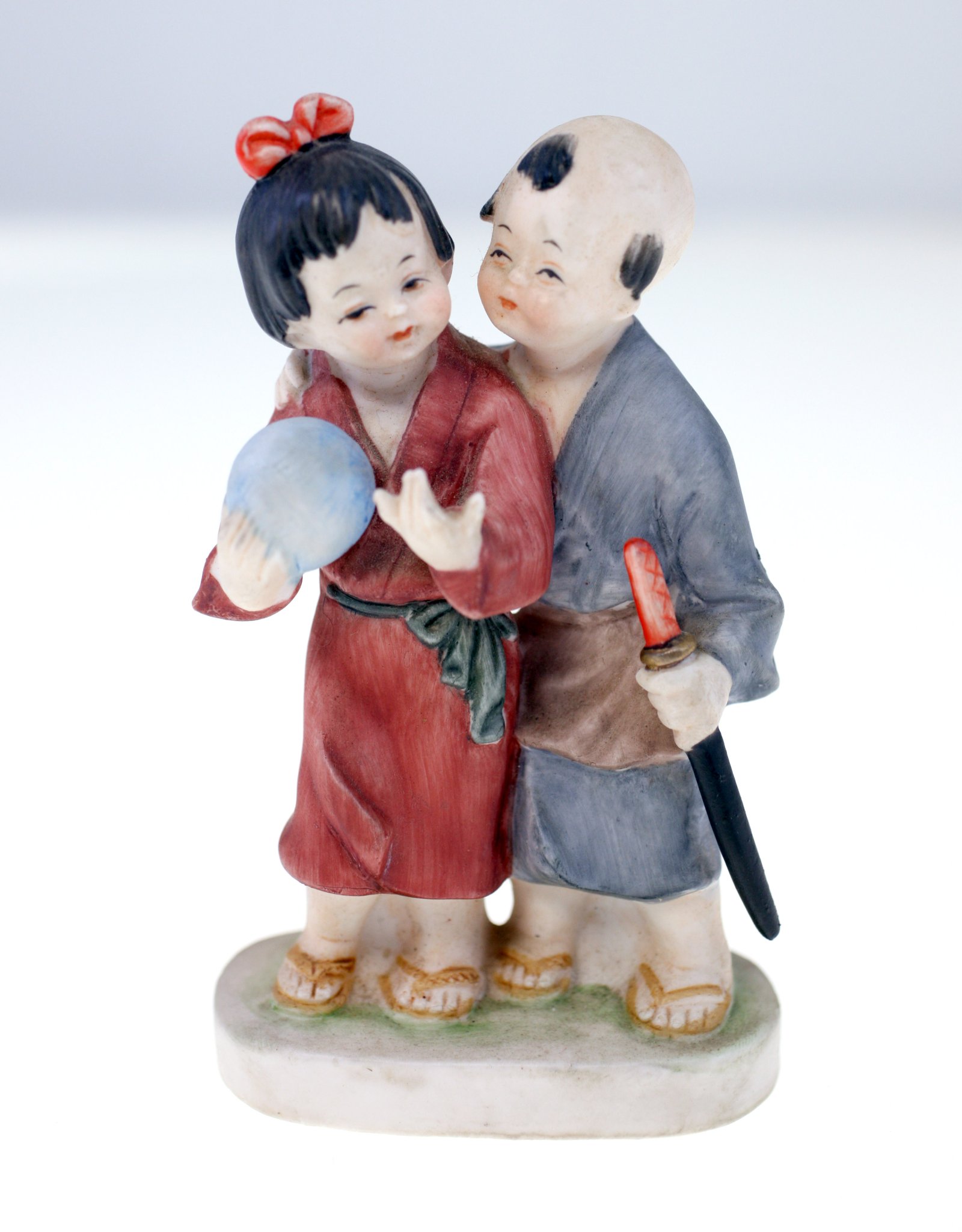 Chinese porcelain figurine of two children