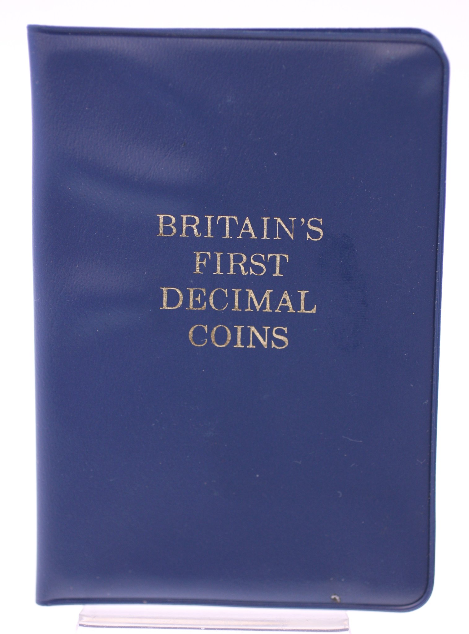 Britain's First Decimal Coins presentation folder / coin set case