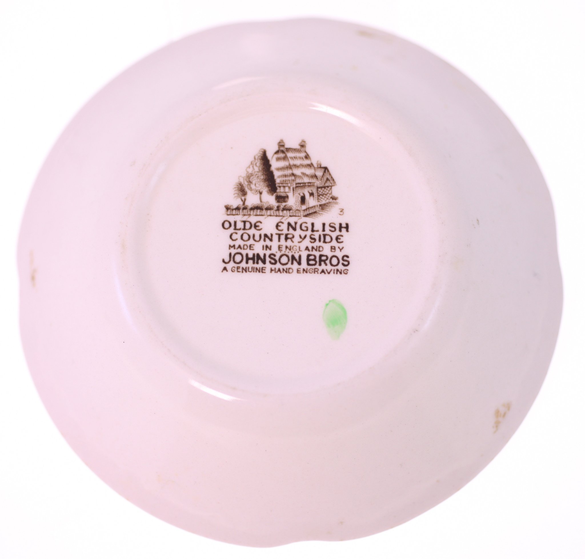 Johnson Bros Olde English Countryside ceramic plate or saucer